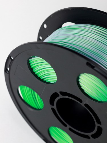 Трехцветный PLA шелк синий зеленый серебро пластик Bestfilament для 3D-принтеров 1 кг (1,75 мм)