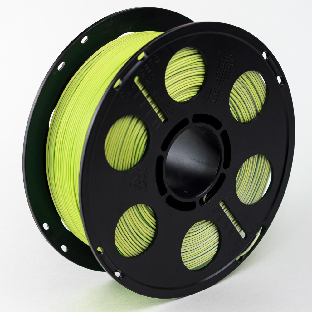 Трехцветный PLA шелк желтый зеленый серебро пластик Bestfilament для 3D-принтеров 1 кг (1,75 мм)