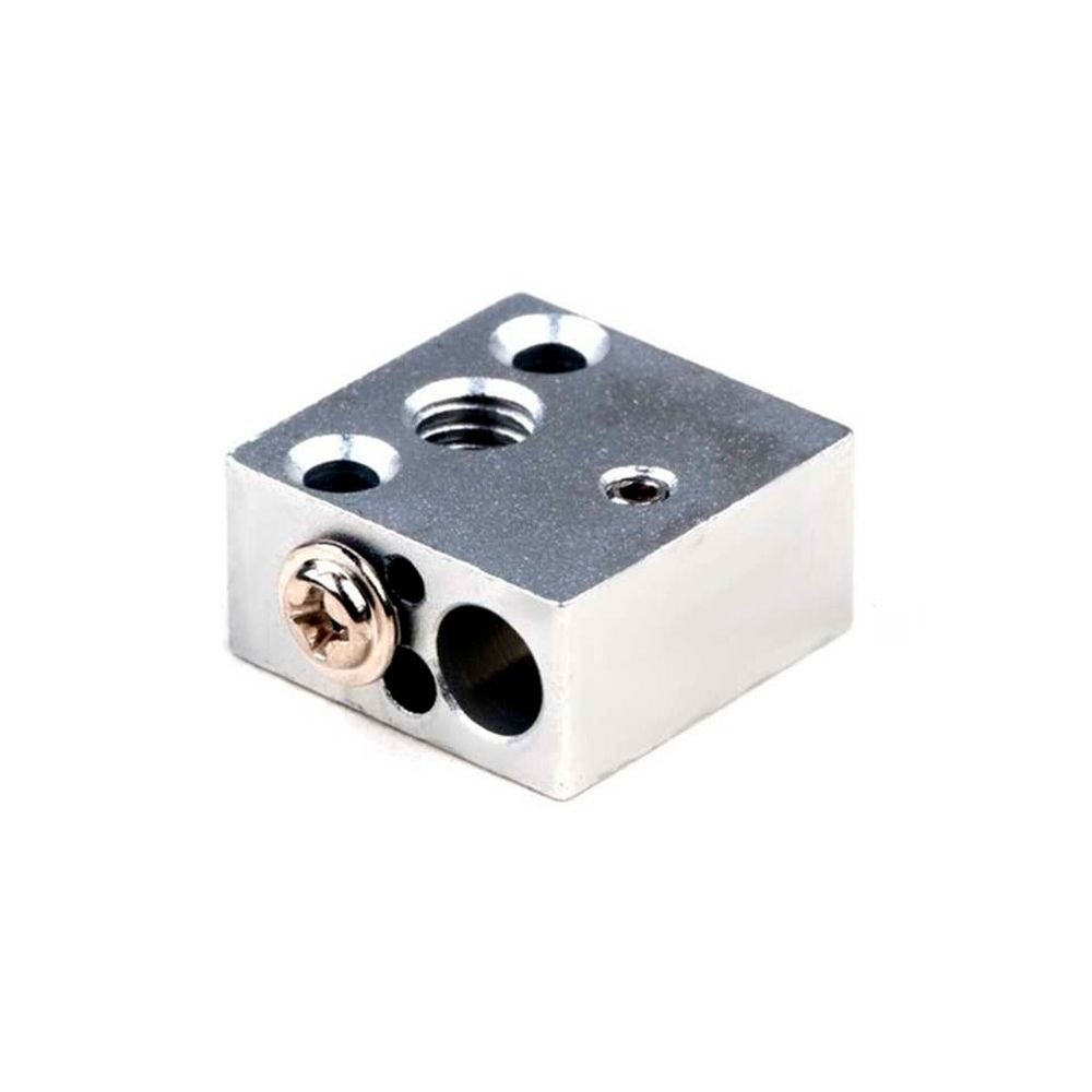 Нагревательный блок алюминиевый CR-10 20*20*10 Нагревательный блок алюминиевый CR-10 20*20*10