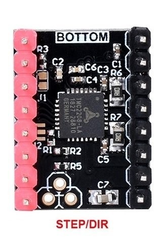 Драйвер шагового двигателя на базе микросхемы TMC2208 V3.0 STEP/DIR