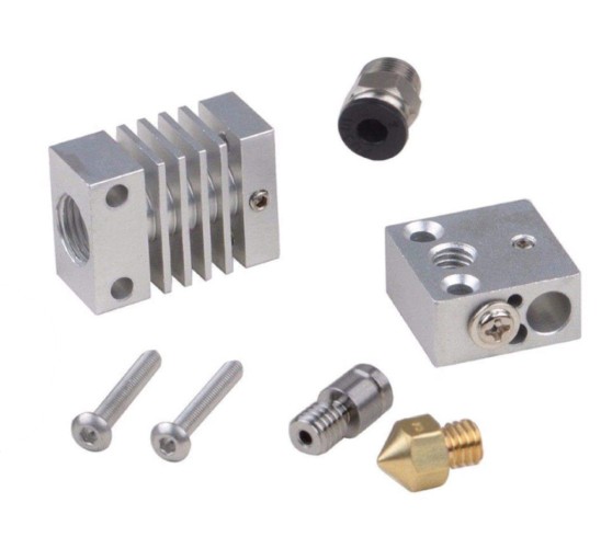 Hotend экструдер, набор, 24 В, 50 Вт, под филамент 1,75 мм, для Ender 3 CR10 CR-10S