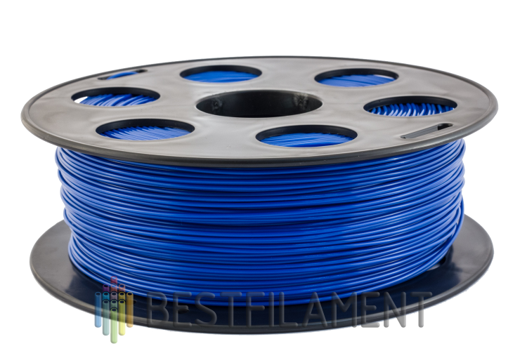 Синий PLA пластик Bestfilament для 3D-принтеров 1 кг (1,75 мм)