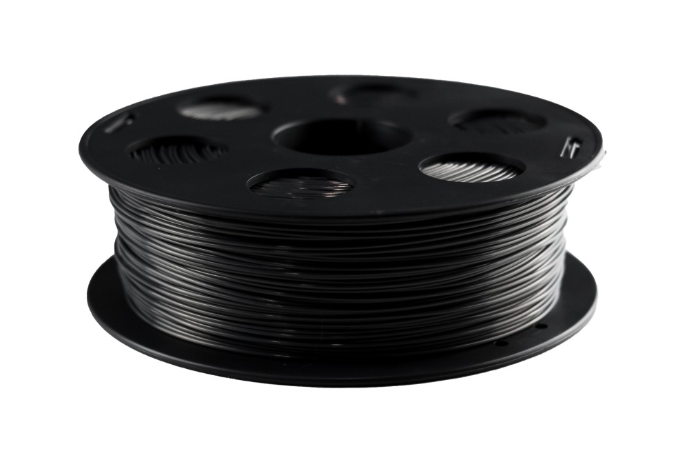 Черный PLA-шелк пластик Bestfilament для 3D-принтеров 1 кг (1,75 мм)