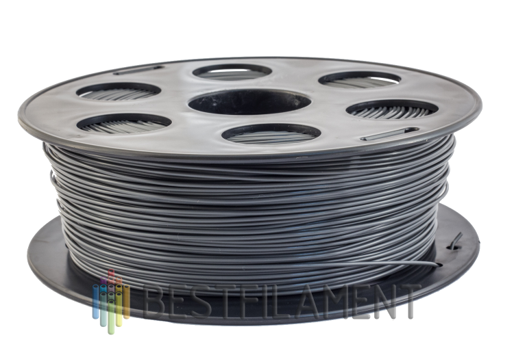 Темно-серый PLA пластик Bestfilament для 3D-принтеров 1 кг (1,75 мм)