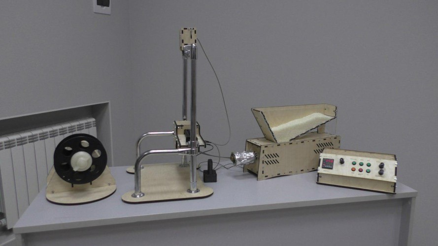 Мобильный экструдер для производства 3D-прутка BestRuder