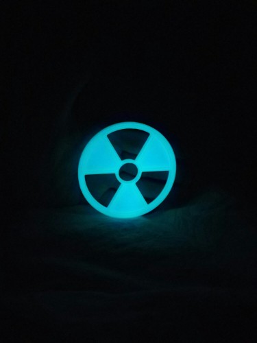 Светящийся в темноте PLA пластик Bestfilament для 3D-принтеров, цвет бирюзовый, 0,5 кг (1,75 мм)