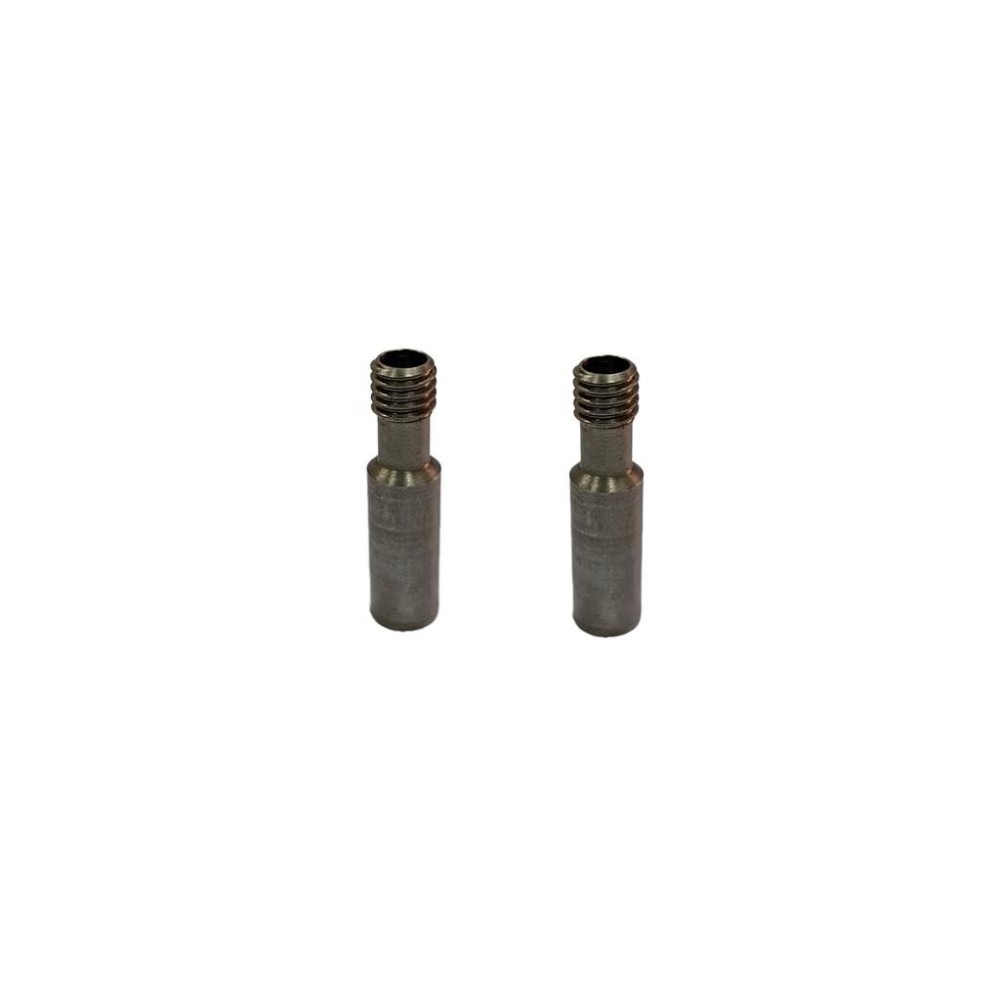 Термобарьер CR-10S M6*27 d7мм проточка без тефлона 2 шт